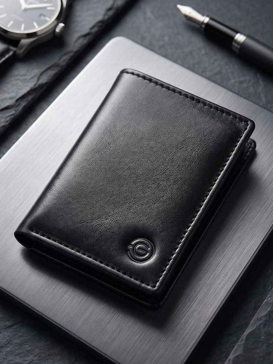 Men's Wallet With RFID Black