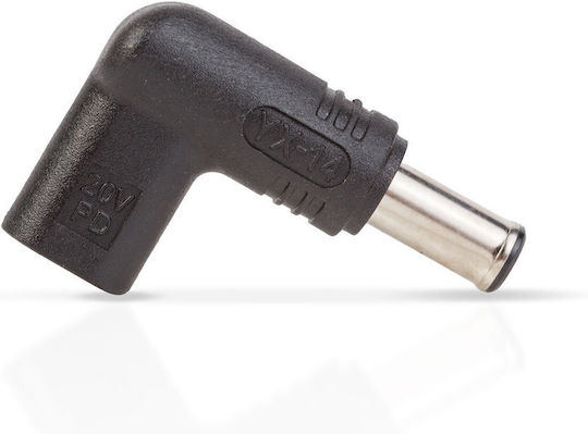 Alista Home GLB_55063F Convertor USB-C feminin la DC masculin