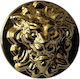 Button B0045 2.3cm Gold 1 Piece