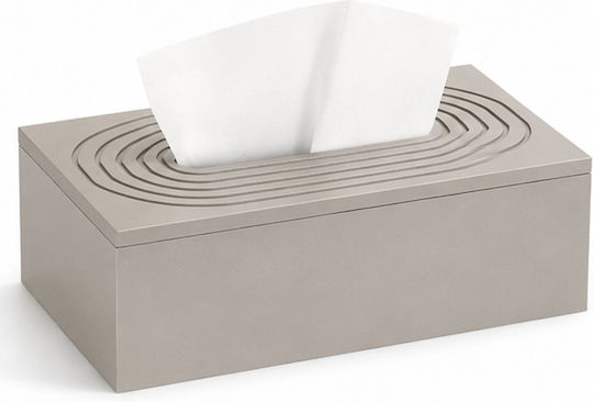 Wooden Brown Napkin Holder 25x14cm