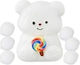 Taba World Squishy Αφρώδες Λευκό