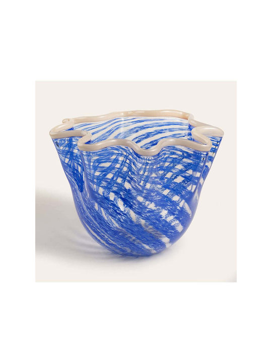 SteweHome SteweHome Dekorative Glasvase Blau