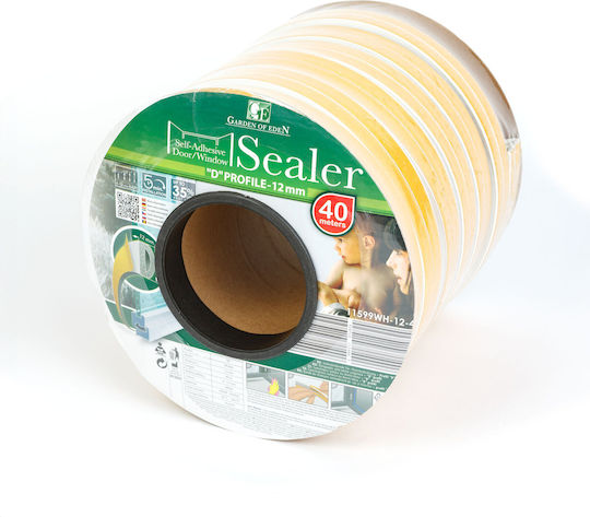 Alista Home Opritor de curent cu bandă adezivă pentru fereastră / ușă în culoare neagră 40mx1.2cm