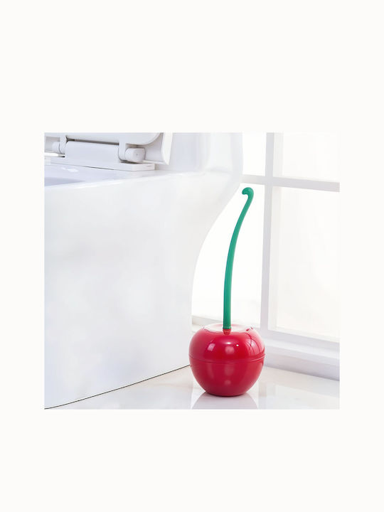 Alista Home Perie de Toaletă din Plastic Roșu