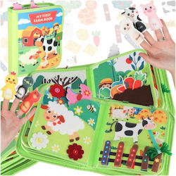 ikonka Sensorisches Stoff Baby Aktivitätsspielzeug ikonka Sensorisches Stoff Baby Aktivitätsspielzeug