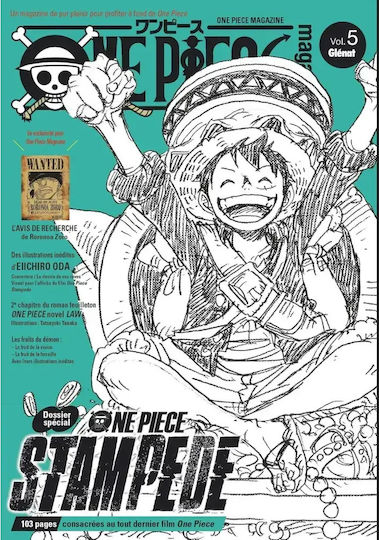 One Piece Magazine Tome 05 French Edition 9782344040409, FRENCH EDITION Vol. 05