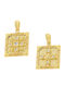 Senzio Belibasakis Charm Talisman Konstantin mit Steinen aus 9K Gold mit Zirkon