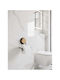 SteweHome Black Metallic Paper Holder