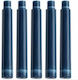 5 Replacement Inks for Fountain Pen Black