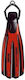 Seac Swimming Flippers Propulsion Black-Red