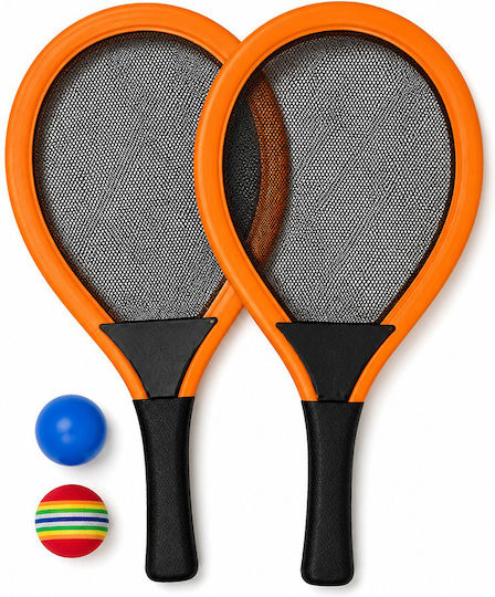 Beach Racket Set 2 Balls 2 Colours 1 Set
