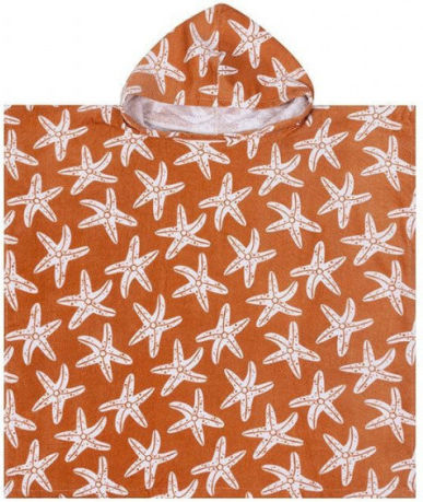 Fresk Essenials Swe-2022se464 Sea Star 0-10yrs Poncho Θαλασσης