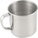 Stainless Steel Mug Handle Zola 450 Ml 9 X 9 Cm Silver