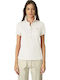 Damen Polo Bluse Weiß