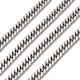 Steel Chain Silver 5x1.2mm 1 Meter