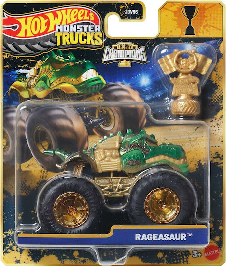 Mattel Trophy Champions - Rageasaur Fahrzeug Spielzeugauto Monstertrucks Trophy Champions Rageasaur Fahrzeug Monstertruck