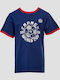 Παιδικό T-shirt Navy Μπλε