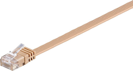Goobay U/UTP Cat.6 Gigabit Мрежови кабел Ethernet 5 m Кафяв