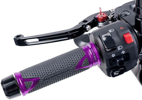 Χειρολαβες Μηχανης Puig Radikal Purple 123mm 8191l