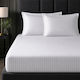Hotel Sheet Cotton Satin Fitted 160x200+40cm 240tc 18-1-160-9