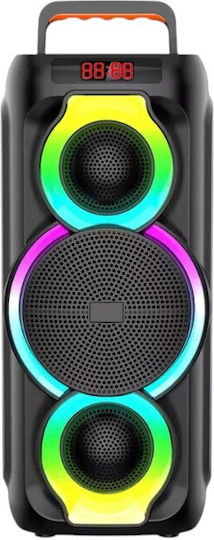 ABS-6002 Bluetooth Speaker 20W With Battery Life Up To 3 Hours Black