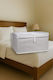 SteweHome Storage Box for Blanket/Duvet / Coat / Knitwear / Clothes / Bags in Grey Colour 60x40x30cm 5pcs