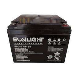 SunLight Μπαταρία 12V 35Ah C10 SPG12-35 SunLight Μπαταρία 12V 35Ah C10 SPG12-35