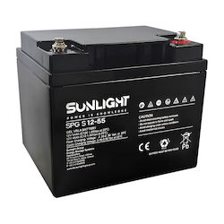 SunLight Μπαταρία 12V 55Ah C10 SPG12-55 SunLight Μπαταρία 12V 55Ah C10 SPG12-55