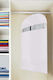 SteweHome Storage Case for Blanket/Duvet / Suit / Coat / Shoes / Knitwear / Shirt / Clothes / Dresses in White Colour 8 pcs