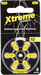 WS Xtreme Power ADR00359 Μπαταρίες Ακουστικών Βαρηκοΐας 10 1.45V WS Xtreme Power ADR00359 Μπαταρίες Ακουστικών Βαρηκοΐας 10 1.45V
