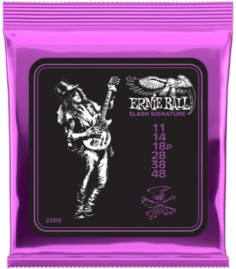 Ernie Ball Set of Nickel Plated Steel Electric Guitar Strings 11 - 48