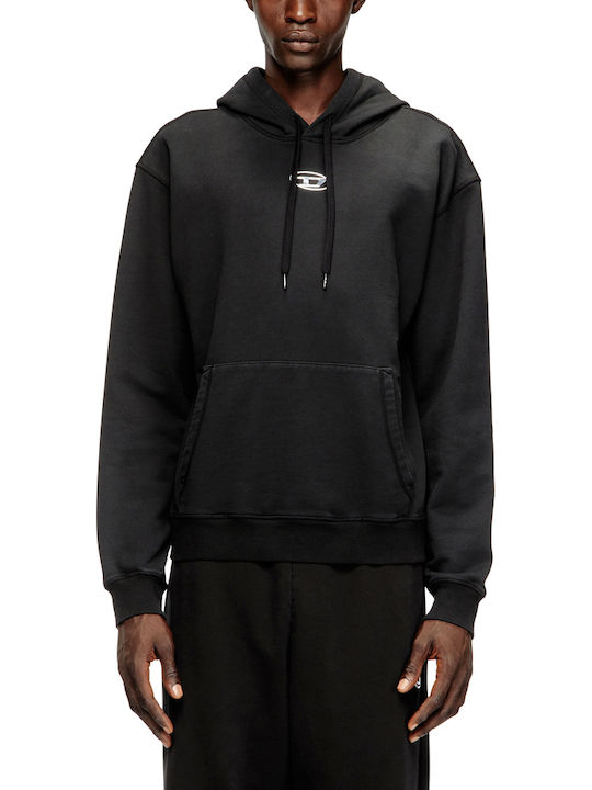 Diesel Hooded Sweatshirt Black