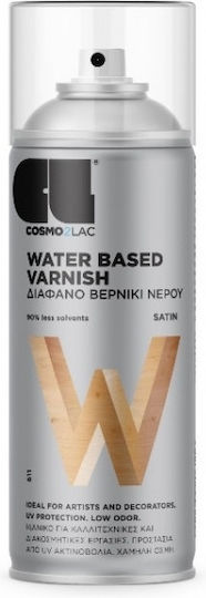 Cosmos Lac Σπρέι Βερνίκι με Σατινέ Εφέ Διάφανο 400ml