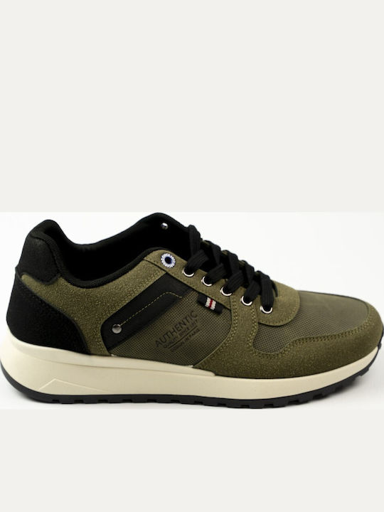 Fshoes Suede Ανδρικά Casual Παπούτσια Πράσινα