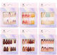 Artificial Nail Almond Flowers 6 Colors – Set 12 Pcs