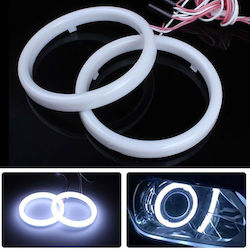 Led Φωτιζόμενη Στεφάνη Αυτοκινήτου Angel Eyes 12-24v – Led Car Angel Eyes Άσπρο Κίτρινο Κόκκινο Μπλε