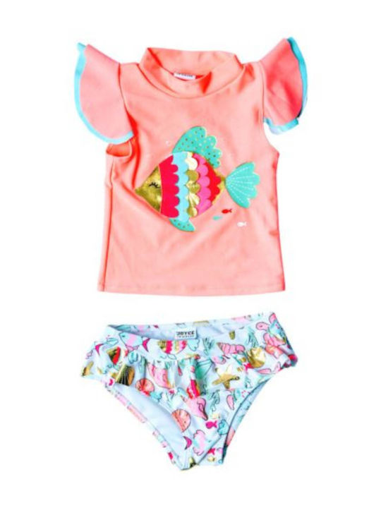 Joyce Kinder Badebekleidung Bikini Neon-Orang