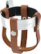 Moxom Mx-vs89 Leather Bottle Cage 8cm for Motorcycle Bicycle Brown
