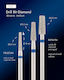 Divinity Beauty Supply Diamond Cutter Bormașină Pentru Unghii Siguranță Cu Formă De Con Albastru