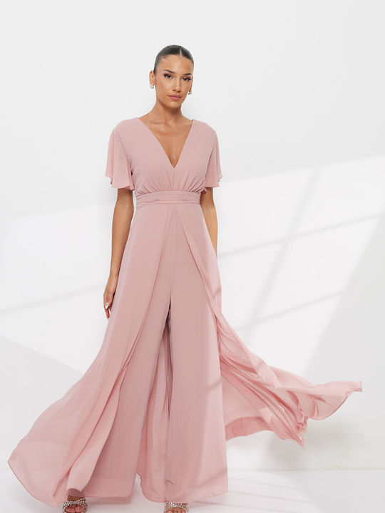 Women's Pink Jumpsuit