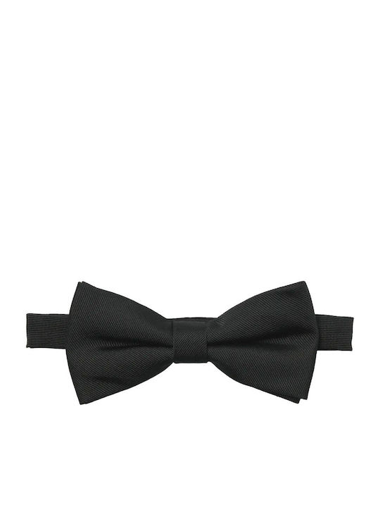 Cravată Papion Jack Jones Jacsolid Structured Bowtie 12300081 Negru