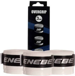 Enebe Smooth Overgrip – Padel Сет 3 Бройки Бял