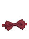 Kinderfliegen Victoria Einfarbiges Satin 40902-705 Burgundisch