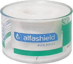 Alfashield Bandă de prim ajutor din mătase 2.5cm x 5m