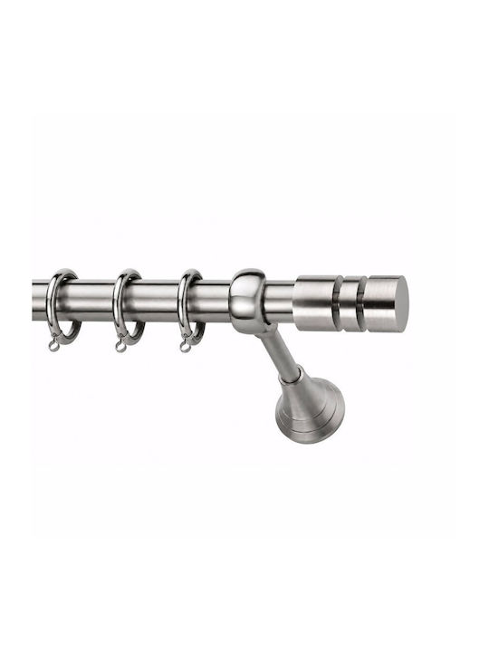 Kurtinóxilo Metalic Senso Single Φ25mm 120cm Argintiu