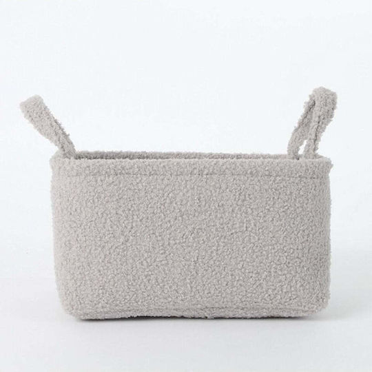 SteweHome Fabric Multicolour Storage Basket 10lt