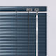 BetterHome Window Mosquito Net by the Meter Aluminum Blue 160x300cm