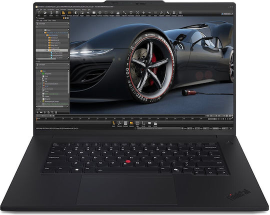 Lenovo ThinkPad P1 Gen 7 16" IPS QHD+ 165Hz (Ultra 7-165H/32GB/1TB SSD/GeForce RTX 4070/W11 Pro) (International English Keyboard)