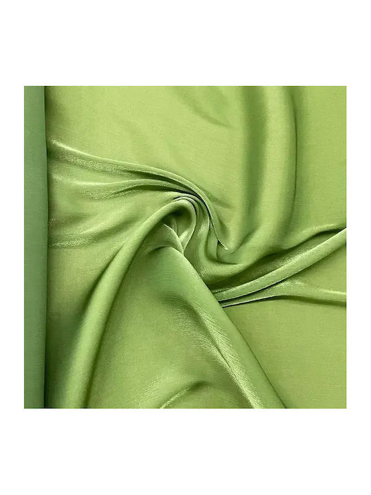 Decoration Fabric Satin by Meter Width 145cm Green