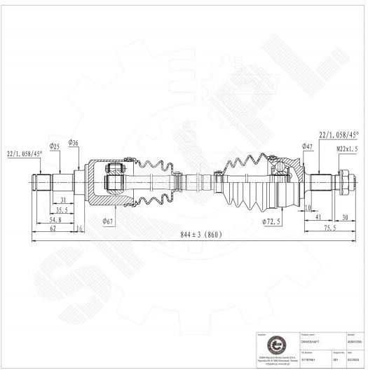 Halimaxónio Fiat 500 Autohaus Ka Vorne Rechts 51787861